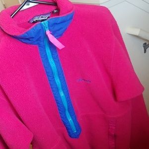 Retro Patagonia fleece pink sz small